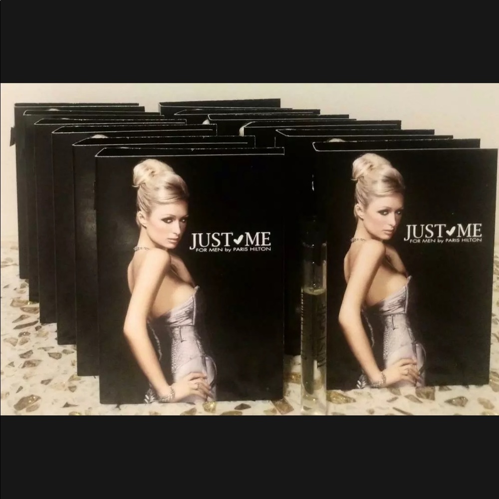 Paris Hilton JUST ME FOR MEN LOT OF 12 CARDED VIALS
